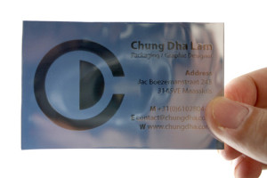 See through cards