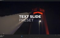 Text Slide Preset
