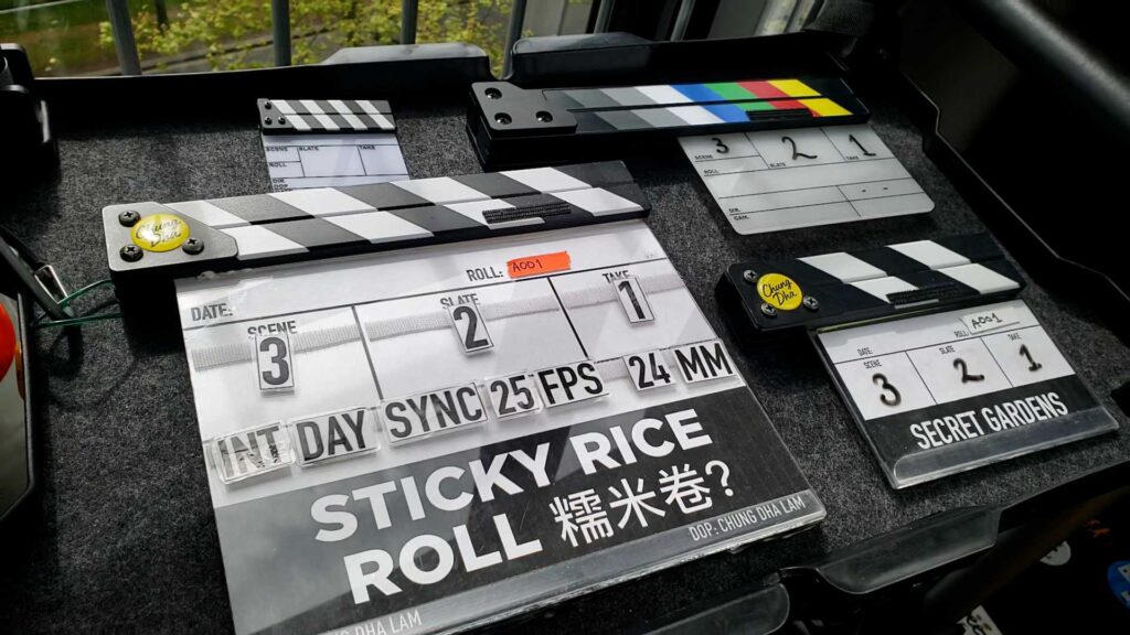 Filmsticks clapperboard