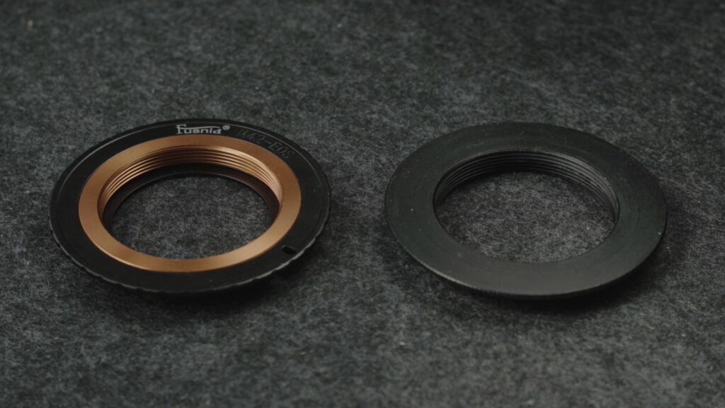 Fusnid M42 to EOS EF mount adapter