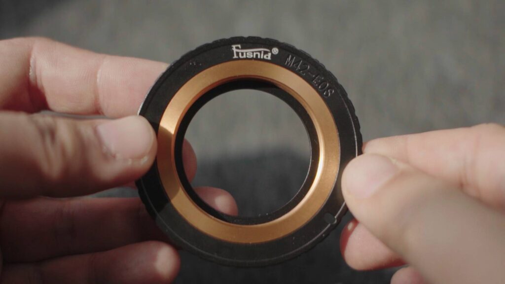 fusnid m42 to eos ef adapter