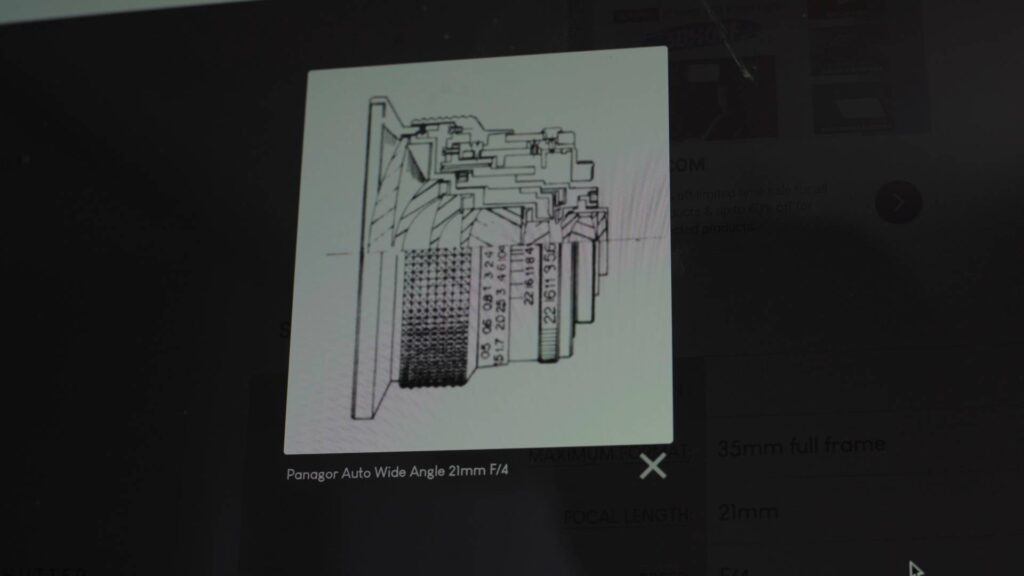 Panagor 21mm f4 lens aka Vivitar 20mm f3.8