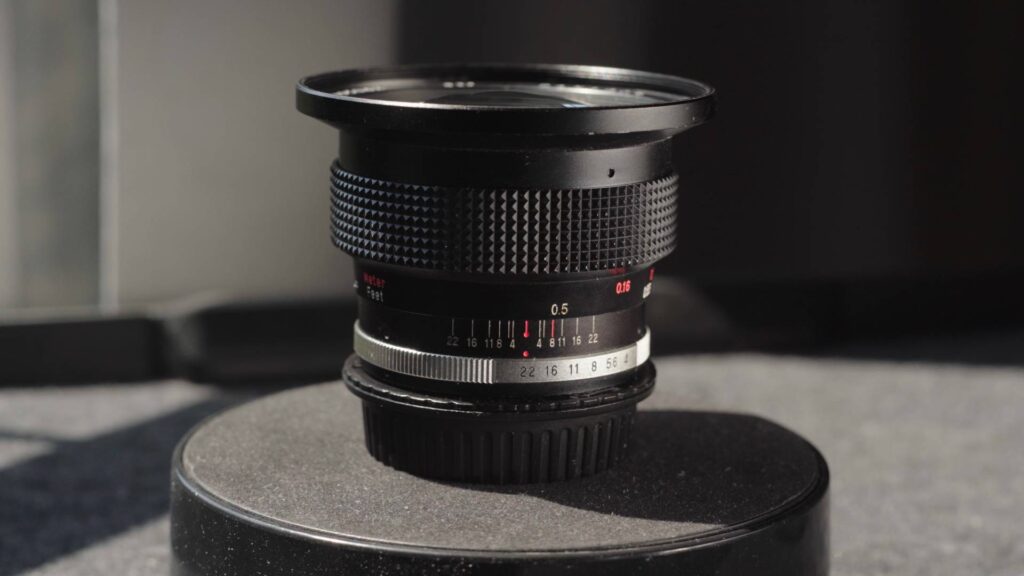 Panagor 21mm f4 lens aka Vivitar 20mm f3.8